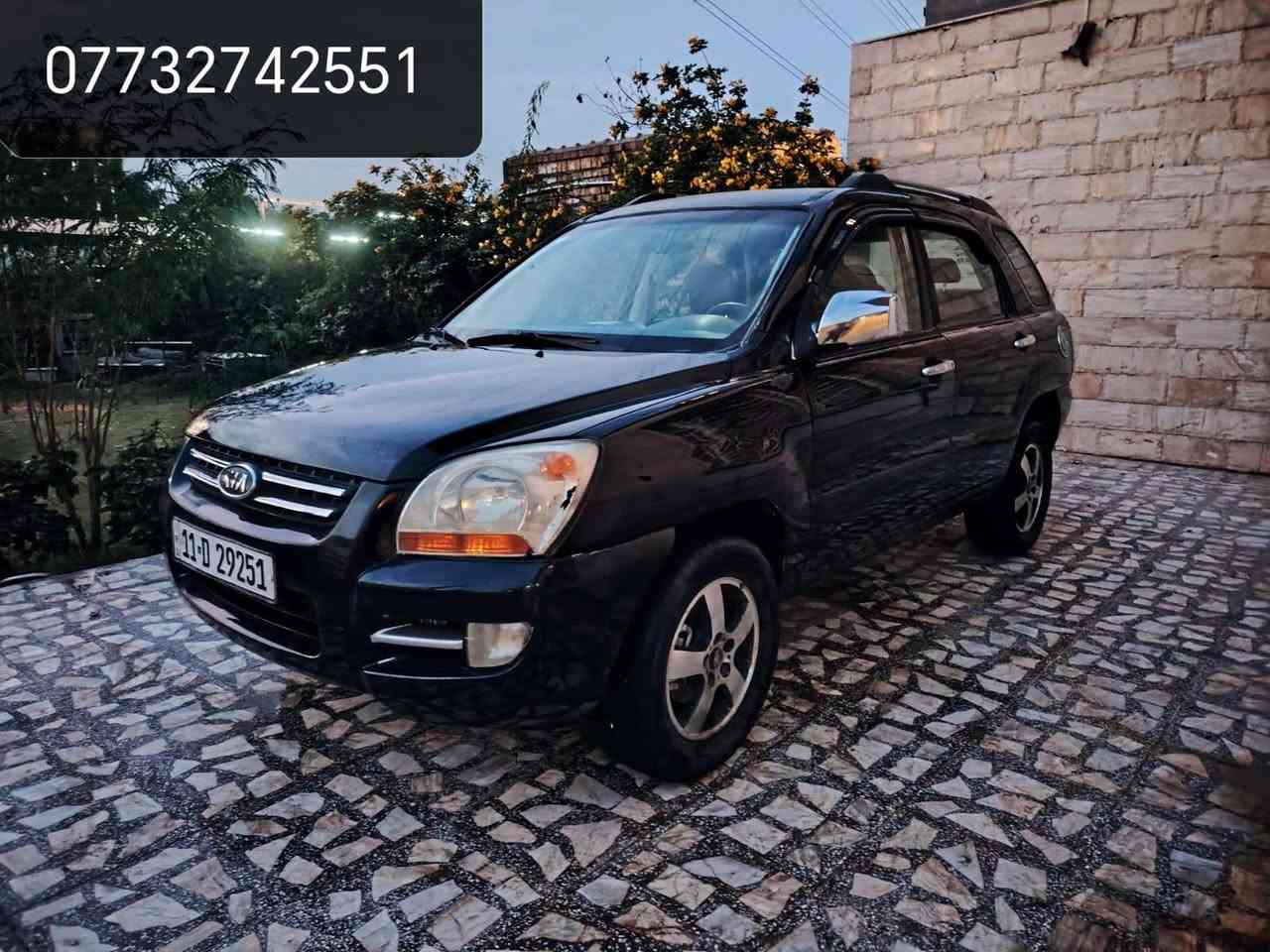 السلام عليكم عندي كيا سبورتج موديل ٢٠٠٧ وارد امريكي حادث باب السايق مصبوغة حزام للجمالية محرك ٦ سلندر كير ومحرك نضيفات تخم تاير صدر جديد رقم بغداد الدولي مكانهة بغداد حي العامل مقابيل كلية الرشيد رايدهة 79 ورقة رقم الهاتف ***********
