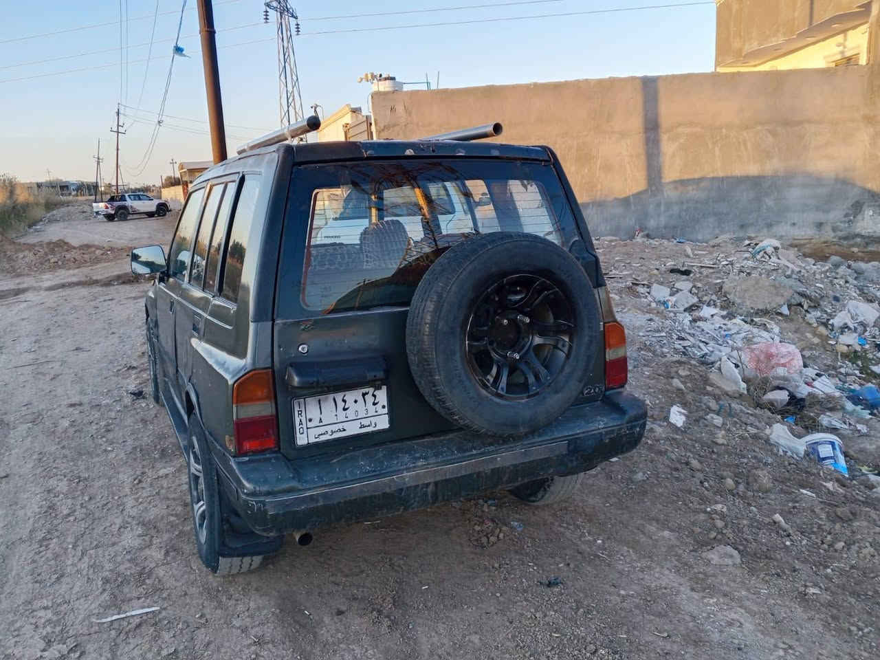 ................................سلام عليكم عندي سياره للبيع سوزوكي موديل 1992 رقم واسطط
تحويل ثاني يوم مشروع وطني كير أوتماتيك كير ومحرك جدد كهربائيات كله شغاله تخم تاير  

السعر 26 المكان واسط العزيزية  

***********
