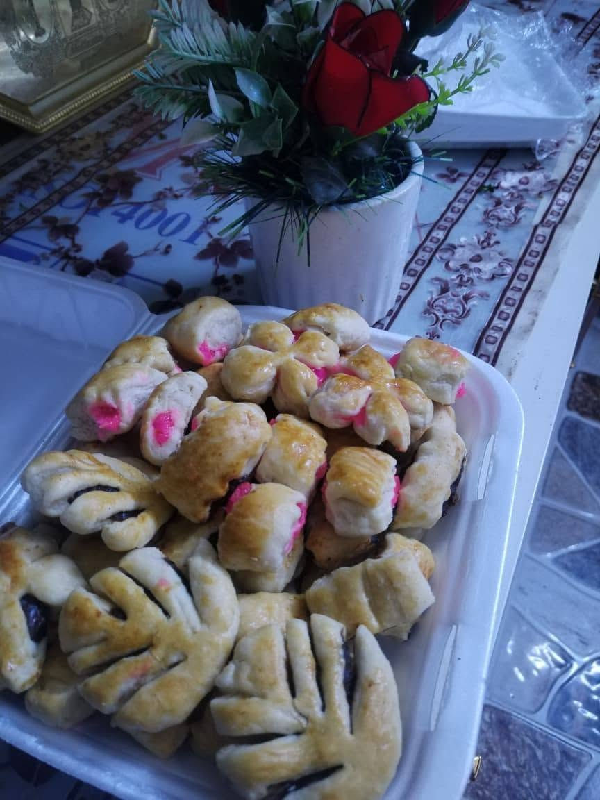 عــرض
الكبة صدر دجاج (١٢)ب٣٠٠٠ 

 و( ٢٠) ب ٥٠٠٠

  و٤٥ب ١٠٠٠٠ 

لحم بعجين صدر دجاج  ١٣ قطعه ٥٠٠٠

قالب كيك الشاي  ب٥٠٠٠    

بسبوسة القالب ب٥٠٠٠ 

كيك بارد القالب ب٥٠٠٠

خليه نحل ب٥٠٠٠ 

الخبز🫓 ٦بالف الطحين مني و ٩بالف الطحين منكم 

وتتوفر ايضاً كليجه هشه تخبل مشكل تمر حلقوم وسمسم ومبروش 

متـوفر بـورك صدر دجاج ٤٠ قطعه ب ١٠٠٠٠ الالف 

متـوفر توصـيل داخل الطارمية


**إذا كنت صاحب هذا الإعلان وتريد حذفه لأي سبب، رجاءا أرسل رسالة إلى الدعم الفني**
