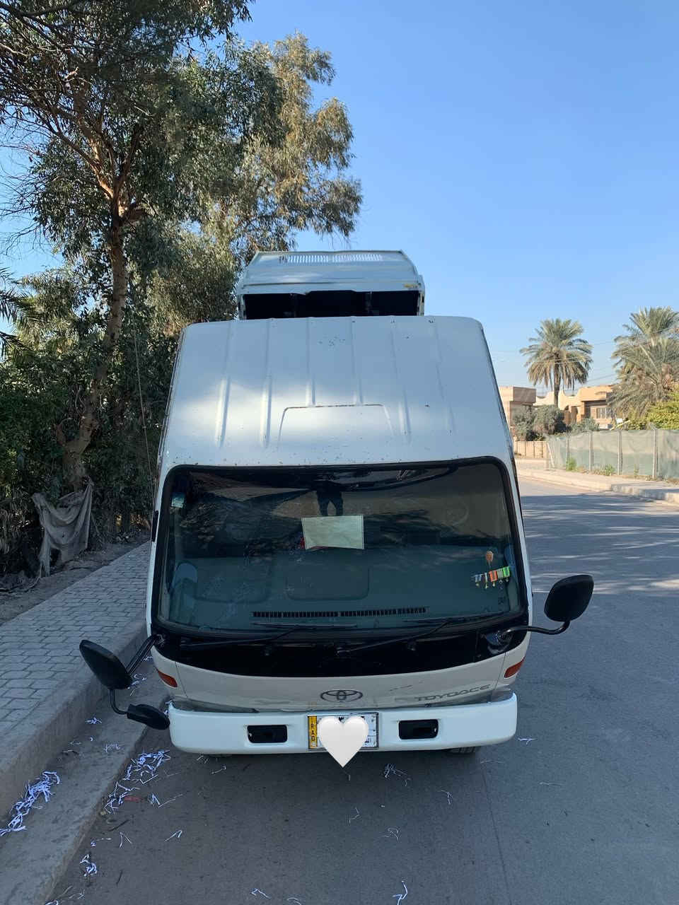 راس اثور قلاب فحل بلاد سياره بلكارتون كلشي بيها علا وضع الشركه مكفوله كفاله عامه فقط (البدي مصبوغ)
 قماره قطره صبغ مابيها مكينه ( 16B )لابخار ولاتنقيص  كير ومحرك لوك مكفول شاصي مكفول تخم تاير جوبلس جديد برجستون ويل  17.5 كهربائيات كلوب ماكو نقص سياره شكد متصور جديده 👍🏻 دينار مذب عليها جاهزه للعمل. 
رقم بصره مشروع وطني تحويل ثاني يوم. اتصل واني خادم

المكان بغداد المشتل. ***********
