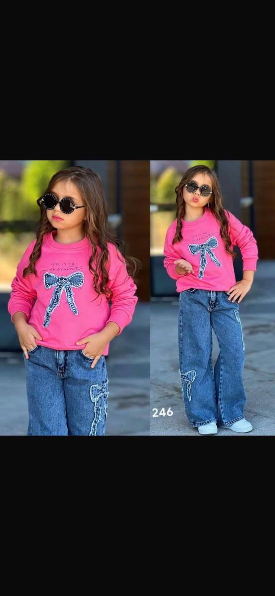 جمال ونزاكة الموديل البناتي 😍😍
سوت بناتي خامه تجنن بنات 🫰😍
 بنطرون بود بوي لاستيك  عريض يجنن مريح باللبس 😍🤗
بدي ردن خامه قطني بهاري صيفي غسل ولبس 🤗
قياسات 6 7 8 9 10 سنوات او حسب الجسم 😊
قطع محدوده بنات 👇


**إذا كنت صاحب هذا الإعلان وتريد حذفه لأي سبب، رجاءا أرسل رسالة إلى الدعم الفني**