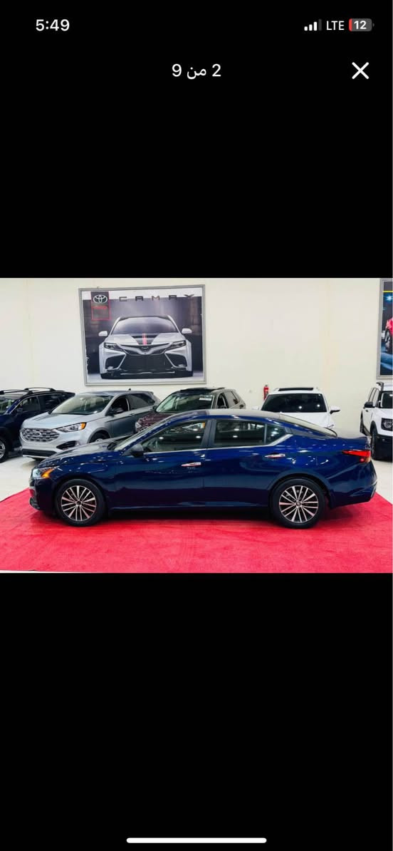 NISSAN ALTIMA 2024
سعر ١١٥$ 
ماشي ٣الف فقط
بى ٣ قطعة صبغ بدون دواخل
ارباكين رجع سيستم
مواصفات S
سيارة كاتى بى مجال شهرين للترقيم
لاستسفار اتصل 
*********** دهوك, العراق
