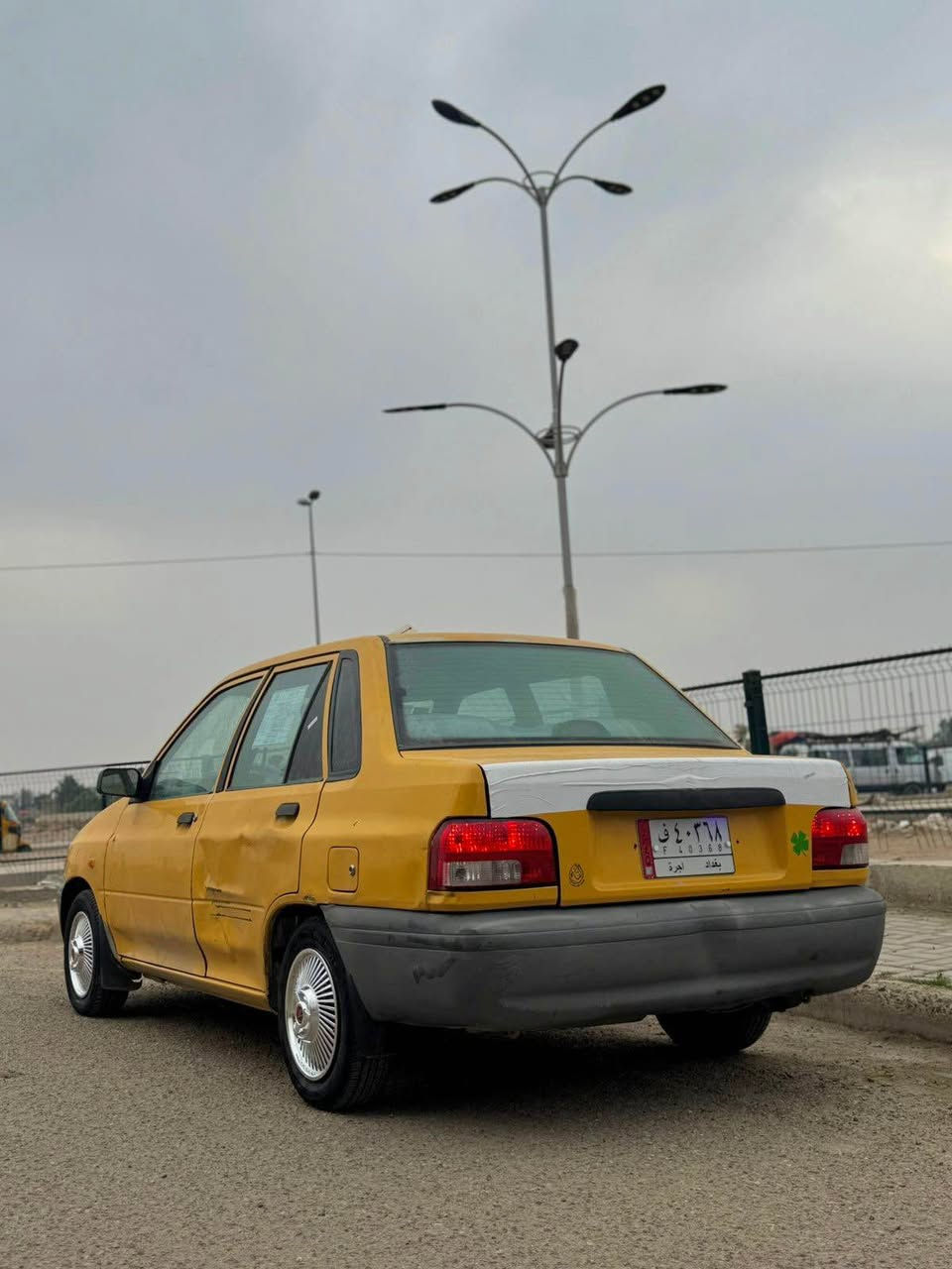 السلام عليكم …

سايبا 2011 (الشركه العامه)
دشبول نفخ

كفاله من الصبغ والفتح والتبديل

السياره استلام شركه على ايدي 
تخم تاير 
باتري 
دوشمه
محرك 
كير 
كلها جاهزه

كبات بلاديه ممفتوحات من الكارتون
كاعايات البلاديه جدد
سويجات2

سنويه وهزه جديده
مصفره هيئه وغرامات

تعمير شاصي واحد على كد اصبعين
وبيها هاي الطخه الي بلباب موضحه بل صور 

السعر 27

مكاني السيديه حي الاعلام 
شراي اتصل ‭***********‬ بغداد, العراق
