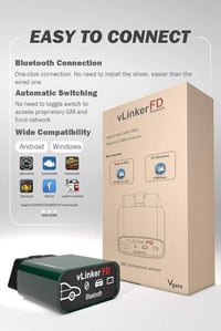 Vgate vLinker • OBD2 • فورسكَن