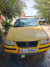 سيارة  سمند موديل 2009 رقم بغداد نكليزي كاملة كير مكينة كهرباء شرط بسم...