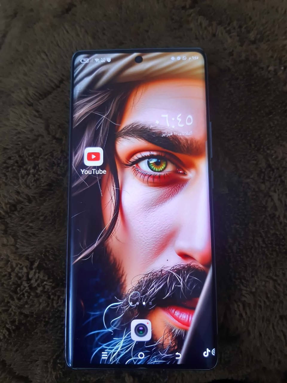 سلام عليكم تليفون لبيع اذكر 256بطاريه 100ماكان نجف رقم ***********شاشه مصفحه سعر 250�
