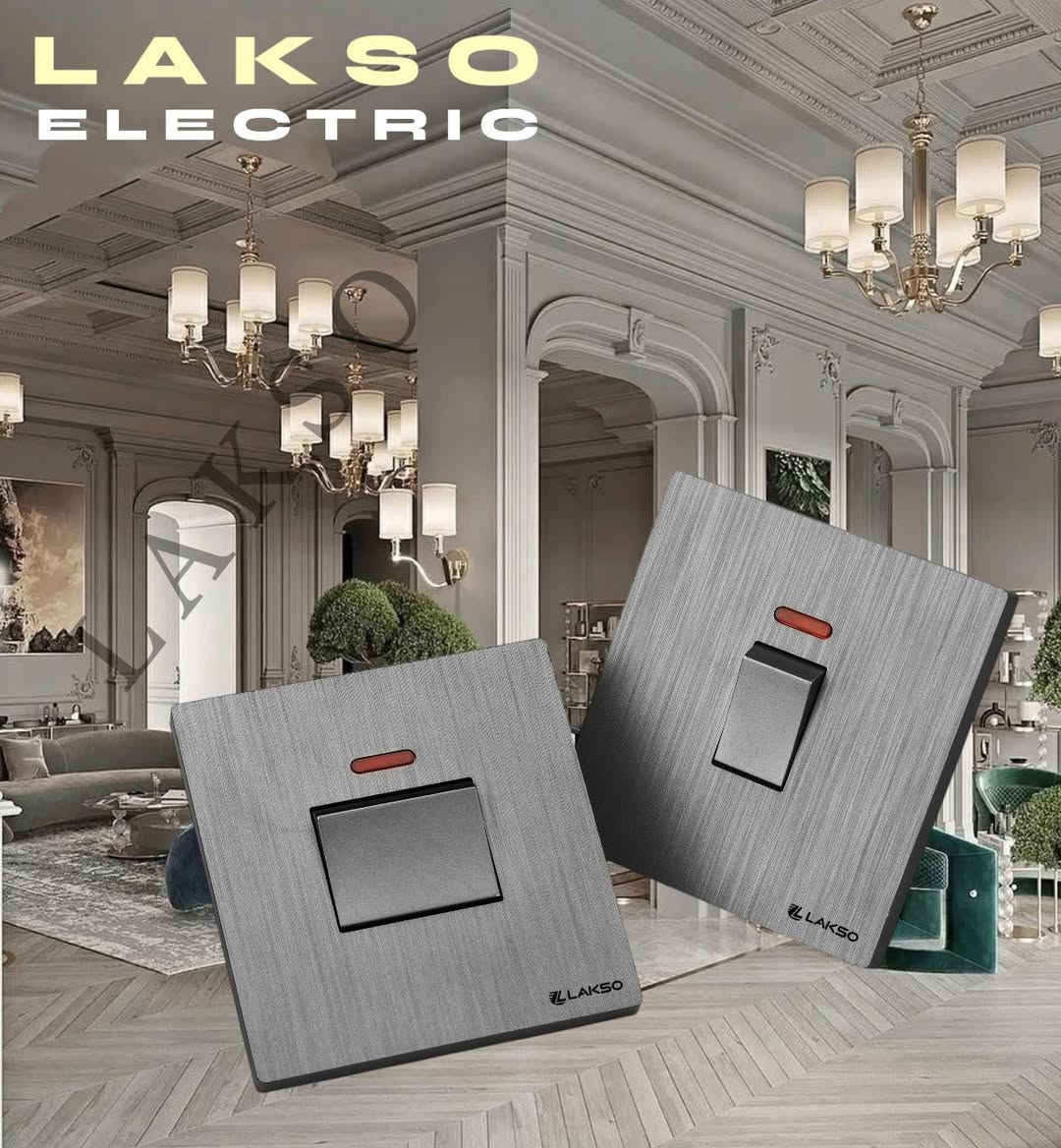 الجودة والفخامة مع لاكسو الكتريك
🔥 سويجات 🌐L A K S O   E L E C T R I C 🌐
✅ ضمان استبدال ٢٥ سنة حقيقي .
✅ بسعر المصنع للوكلاء واصحاب محلات الجملة .
🔴 جمعنا بين الجودة والأناقة .
🔷 المنتج حاصل على شهادات الفحص العالمية .
✅ نحاس احمر نقي 💯٪؜ .
🔶 موديلات حديثة وعصرية . 
🔶 متوفر بأربعة ألوان : 
(اوف وايت ، الشمباني، الرصاصي 3D، الاسود الطافي ).
‏    🌐🌐🌐🌐LAKSO ELECTRIC 🌐🌐🌐🌐
الوكلاء في المحافظات :
📍بغداد / كمب ساره / مجمع سيد مأمول السامرائي .
محلات الفقار *********** _ *********** 

📍النجف الاشرف / شارع المدينة عامود رقم ٧ 
محلات المصطفى ***********

📍كربلاء المقدسة / حي الاطارات / الشارع العام المؤدي الى الالف دار / مجمع لمسة ضوء لتجارة المواد الكهربائية 
 *********** _ ***********

للاستفسار مراسلة الصفحة او الاتصال واتساب على الارقام : 
📞  ***********
📞  ***********
