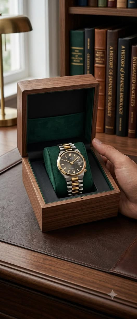 الفخامة الكلاسيكية الآن متوفرة لدى براند الحسيني ⌚✨
الماركة: سيتيزن (Citizen) المميزة 😍⌚

المواصفات:-

-درجة أولى بمواصفات عالية 🔥
- نافذة مخصصة لعرض التاريخ 🔢
- قفل فراشة أنيق من الستانلس ستيل (الفولاذ المقاوم للصدأ) 😍
- تعمل بالبطارية بحركة انسيابية تحاكي الساعات الأوتوماتيكية 😎
- ظهر كشف (شفاف) يبرز جمالية المكينة والماطور الداخلي ⌚️

🚚 يتوفر توصيل لجميع المحافظات
للحجز والاستفسار يرجى مراسلة الصفحة 📩
#menswatches #mensfashion #watchcollector #wristwatches #watchlover


**إذا كنت صاحب هذا الإعلان وتريد حذفه لأي سبب، رجاءا أرسل رسالة إلى الدعم الفني**