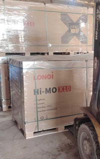 لونجي 650W • لوح شمسي • وجهين