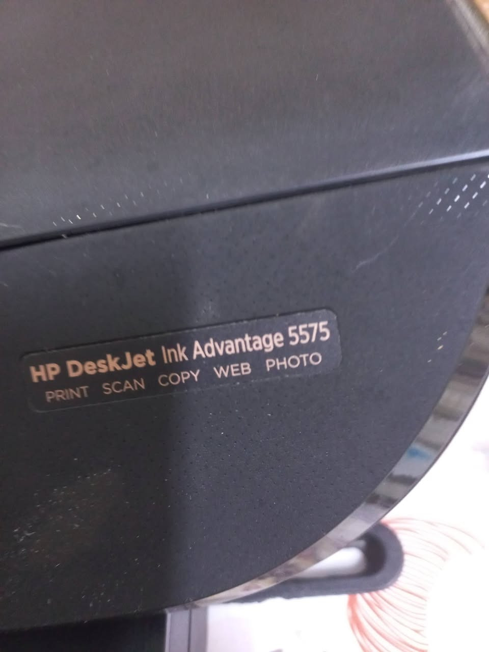 طابعة اج بي عادي وملون 
كاترجات حبر سائل رقم الكاترج hp 651
رقم الطابعة hp 5575
الملون مالها مو تمام الوانه باهتة
 ابيعها اسود وابيض
بيها وايفاي وبيها سكنر واستنساخ وطباعة وجهين
السعر 50 الف وموجود توصيل


**إذا كنت صاحب هذا الإعلان وتريد حذفه لأي سبب، رجاءا أرسل رسالة إلى الدعم الفني**