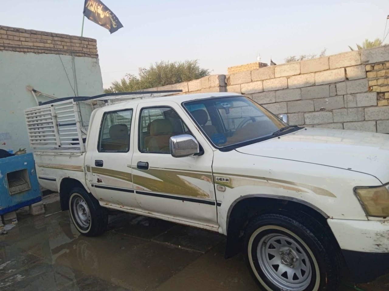 السلام عليكم اخوان دير للبيع موديل 6 مكفوله رقم بغداد نضيفه شرط كير ومحرك سعر 37   سنويه تنتهي ب 26 
  المكان الديوانية 
***********
