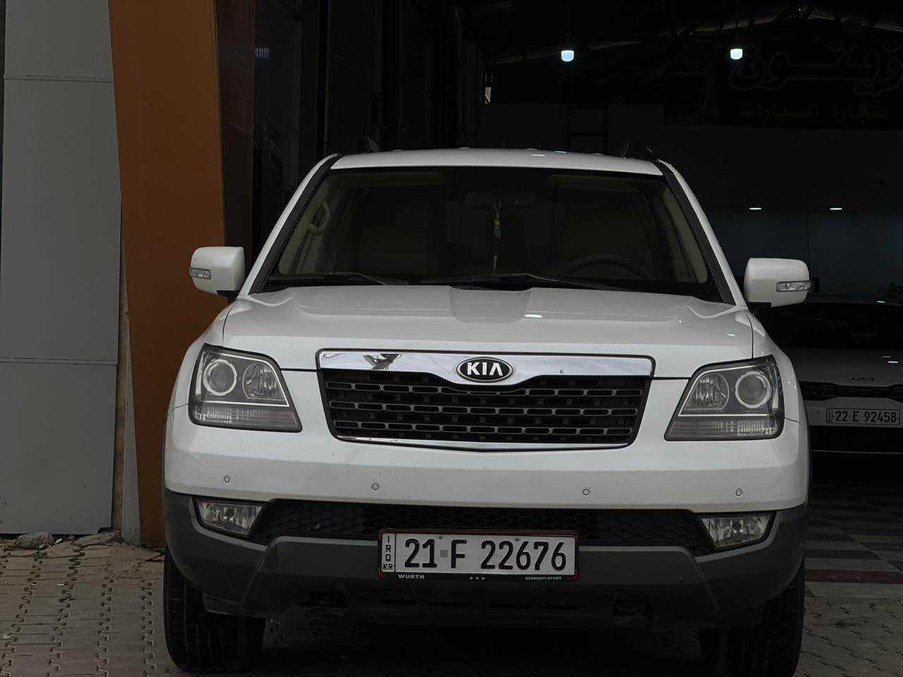 كيا موهافي موديل 2016 ماشية 13500 كم كير محرك بشرط ما مفتوح بدون عيب  بيه باب صبغ وجاملغ خلفي بدون دواخل سيارة جاهزة موصفات معروفة موهافي فور ويل كشنات جلد شاشة ايباد اضافة ايباد خلفية حساس امامي خلفي رقم سنوية جديد عنوان سيارة كركوك *********** كركوك, العراق
