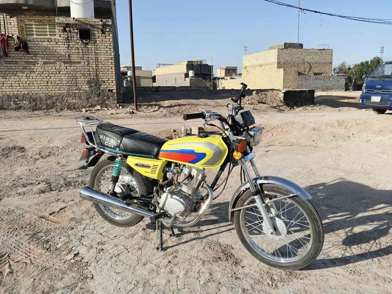 السلام عليكم دراجه نامه أوراق كامله صار شهرين ما طالع مكفوله من كلشي مكينه خير من الله ما مفتوح بيها برغي السعر 700 وبيها مجال الرقم ***********
