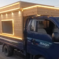 سيارة كيا  مال ايس كريم 2008 محرك 3000 داخله جهاز ايس كريم صفر +مولد ك...