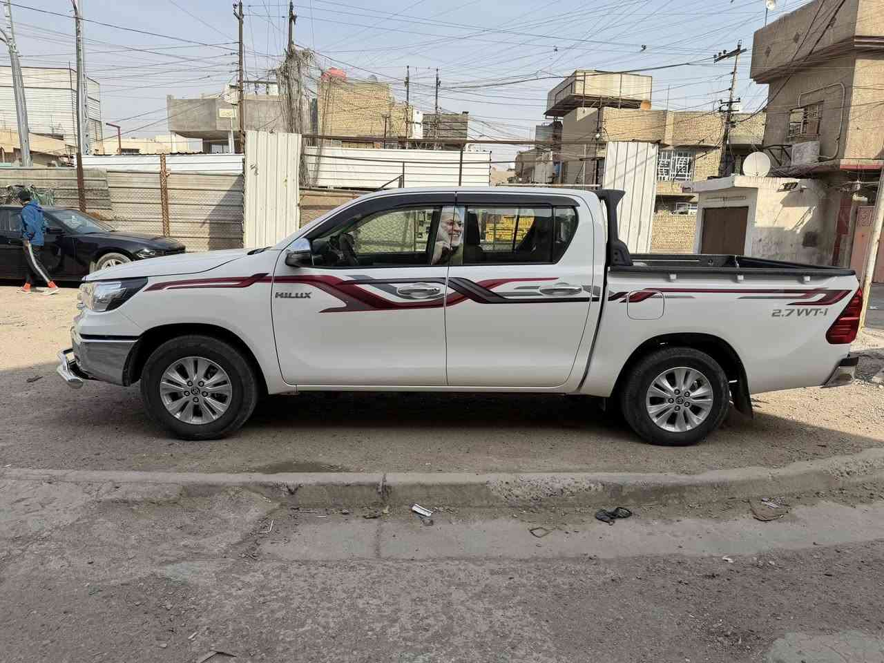 هايلوكس 2021
ساز مكفوله من كلشي 
فول مواصفات 
بسمي مكاني بغداد المدينة
السعر 270
***********
