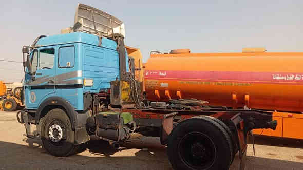 للبيع تريد بس راس يرهم تريد بس عربانه ترهم ألبي تريله نساف موديل 83 محرك 44 جديد كير ابو البرميل جديد أكسل جيف مع عربانه 3 دناكير جاهزه للعمل رقم بغداد تحويل فوراً السعر 190 ورقه وبيها مجال مكاني الفلوجه معرض الوطن للاستفسار ه‍ *********** ه‍ ***********
