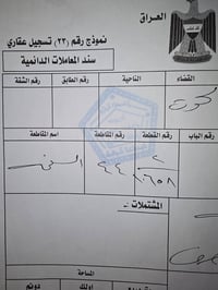 قطعة ارض للبيع السعر 40 وبيها مجال .للتواصل 07811553554