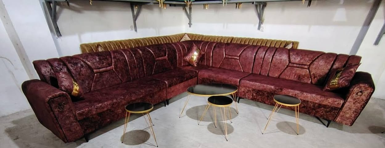 اثث بيتك بأنسب الاسعار سعار الشمال 🌹
وصول وجبة من الدواوين شغل السليمانية درجة أولى
11 مقعد ٥ قطع خشب بلوك وسفنج سوفت وقماش تركي السعر 375 وبي مجال 
صلاح الدين ناحية العلم قرية الربيضة خلف مدرسه سومر للبنين 
***********
يوجد خدمة توصيل داخل المحافظة فقط 🚛
