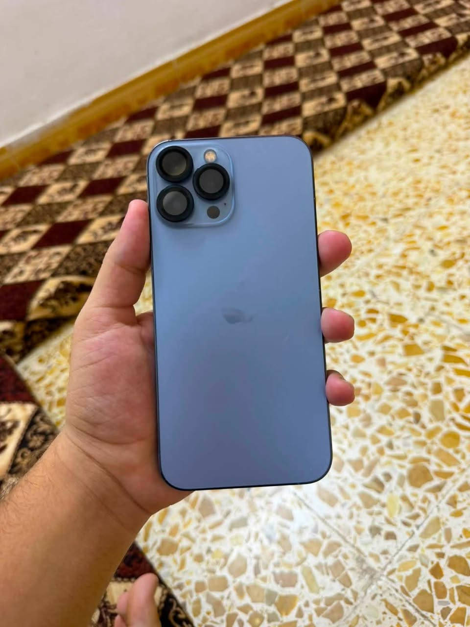 IPhone 13 Pro Max
ذ:256
بطاريه 100 مبدله اصليه شرط 
نضافه 80‎%‎
تواصل :***********
