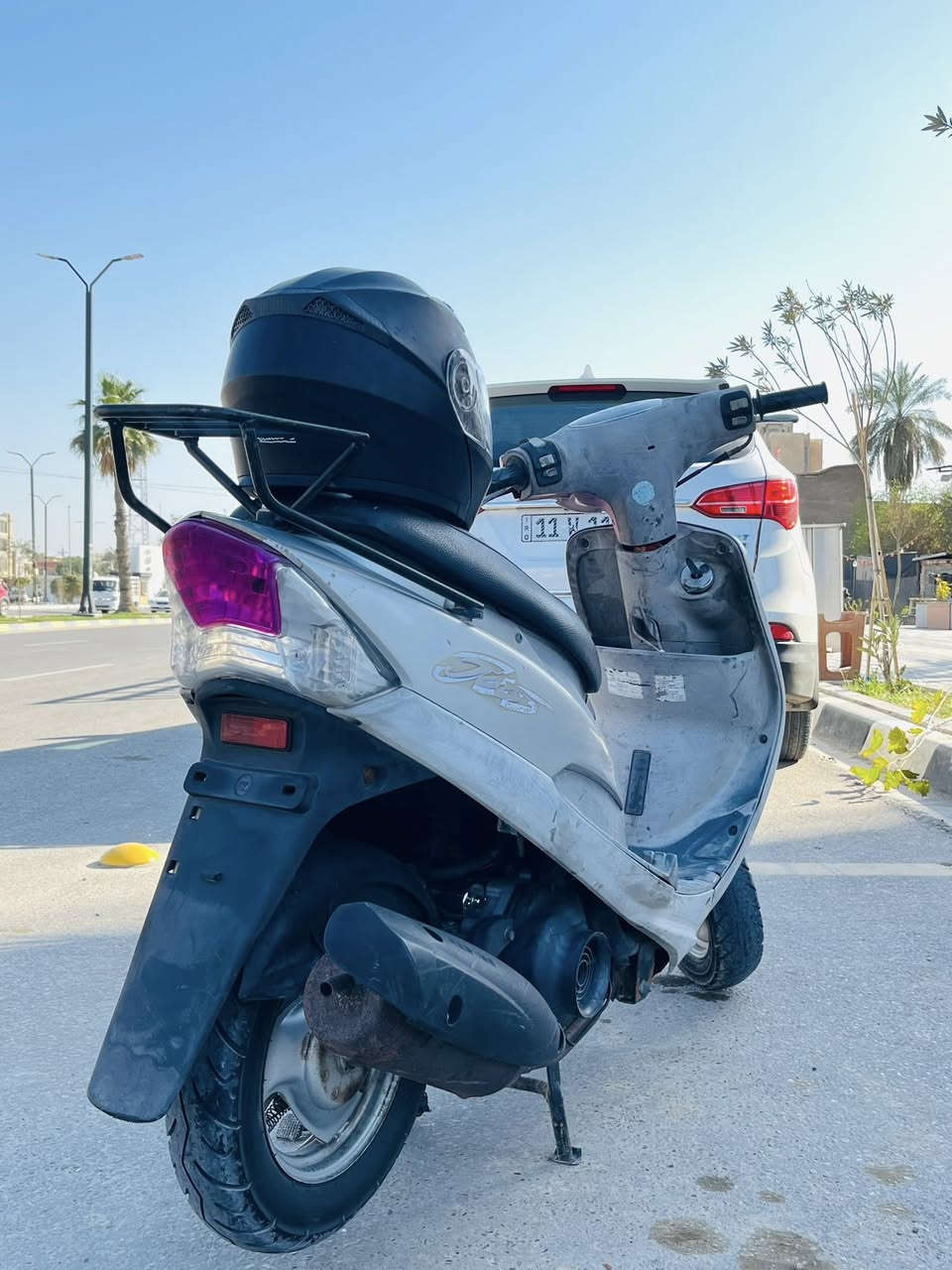 دراجة ماكس منغولي 2006
رمبه صارله 4 اشهر 
الدراجة شلعه معدل كهربائيات 
كامل مكمل 
مكاني: الحلة
الرقم : ***********
