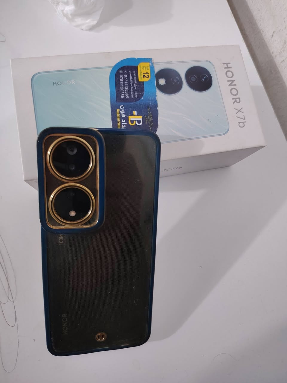 سلام عليكم جهاز هونر x7b ذاكره 256 جهاز نضافته 100/100 مكفول من الشخط جهاز يخبل بمعنى الكلمة للبيع فقط سعره ١٧٠ الف شراي يراسل او يتصل ***********
