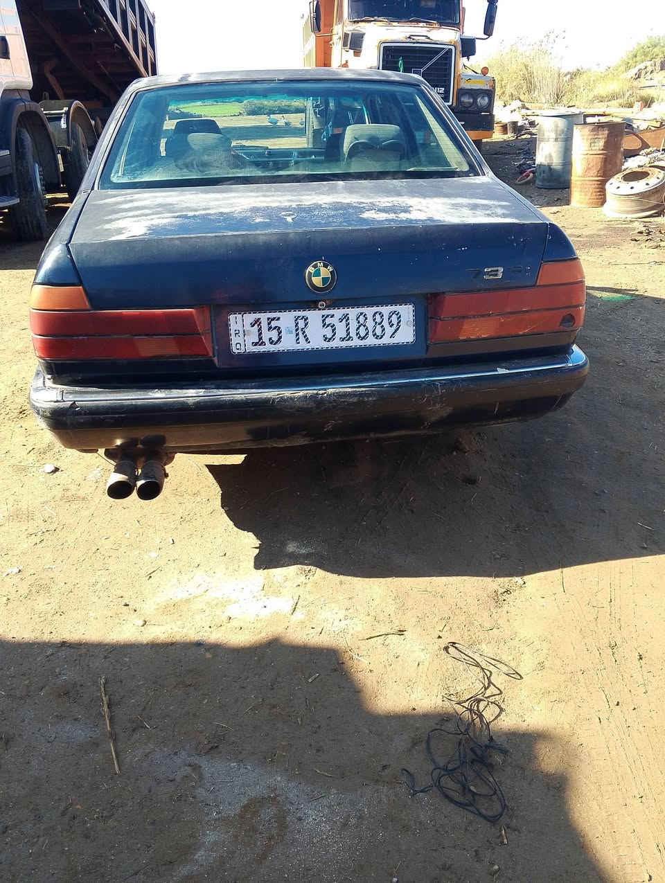 Bmw735 91رقم انبار انكليزي تحويل ثاني يوم  مكان واسط لكوت لسعر 32 وبيه مجال للاستفسار***********
