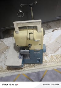 مكينة خياطة أوفرلوك           للبيع السعر 85وبي مجال  الرقم 0771632174...