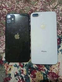 للبيع ايفون 11 العادي قافل ايكلود  ذاكره 128 والثاني 8 بلاص ذاكره 64 ا...