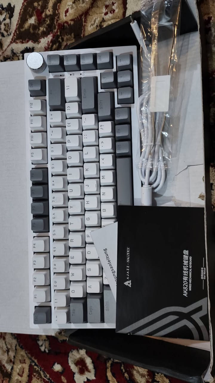 المعرف لا يعرف وحش الالعاب كيبورد AJAZZ AK820 🦾
حجم 75 بالميه نضافه فول سوج احمر 🔥
White light سعره 40 الف 🤍


**إذا كنت صاحب هذا الإعلان وتريد حذفه لأي سبب، رجاءا أرسل رسالة إلى الدعم الفني**