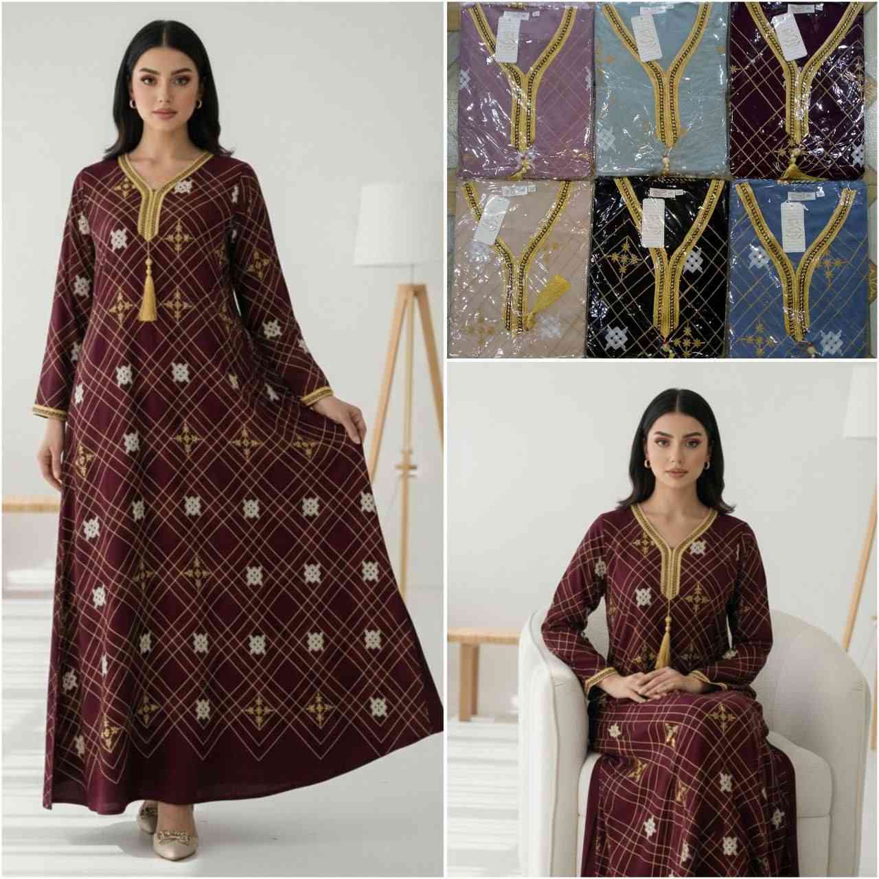 دراعة كويتي فول تطريز دبل كلوش  

الخامه كشمير ايطالي اصلي 💯

القياسات من XXL الى 5XL

سعر الدرزن 12 قطعه 100 الف   

سعر القطعه مفرد 13 الف فقط


**إذا كنت صاحب هذا الإعلان وتريد حذفه لأي سبب، رجاءا أرسل رسالة إلى الدعم الفني**