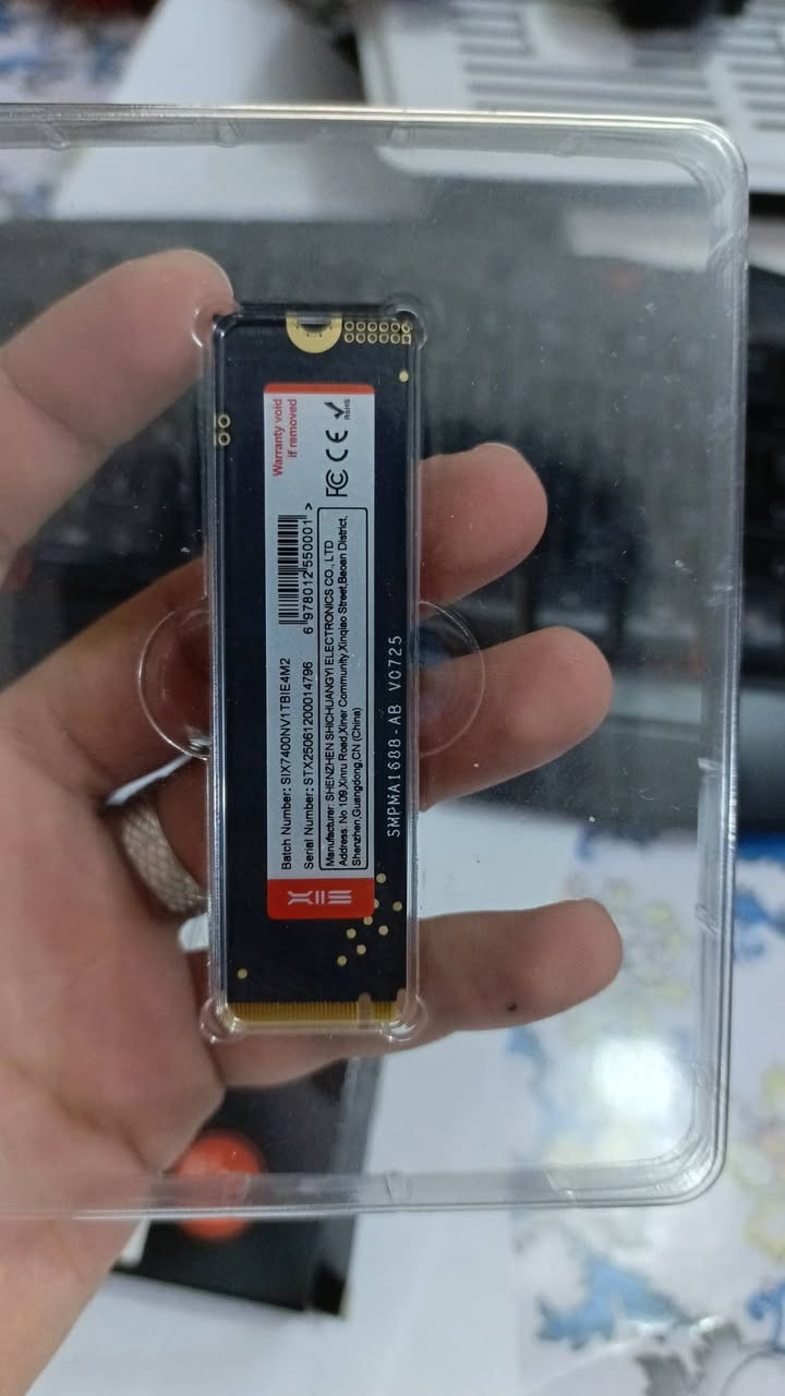 رام حاسبة Ssd M.2 1T سرعته مثل ما موجوده بالصورة سعره ١٦٥ الف و بي مجال بسيط


**إذا كنت صاحب هذا الإعلان وتريد حذفه لأي سبب، رجاءا أرسل رسالة إلى الدعم الفني**