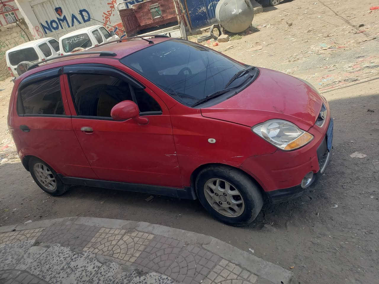#ابونشوان #طايع #والديه 
ماتيز للبيع مديل 2008 تماتيك فريمات كهرباء كراسي مخمل طاوات كررررررروم مكينيه واسبيت مضمون بودي كررت ماشاءالله كماهوا موضح بالصور مجمرك مرقم خصوصي جاهز مستعمل نظيف جدا جدا السعر النهائي 850 الف ريال يمني فقط لاغير قطافه نجاز ومن فوقها مانختلف انشاءالله كماحضرت غاب ابليس نجاز منتظر اتصالكم إنشاءالله 771395134
الموقع صنعـــــــــــــــاء شارع النصر بعدجولة ايه باتجاه المدينه سعوان 771395134


**إذا كنت صاحب هذا الإعلان وتريد حذفه لأي سبب، رجاءا أرسل رسالة إلى الدعم الفني**