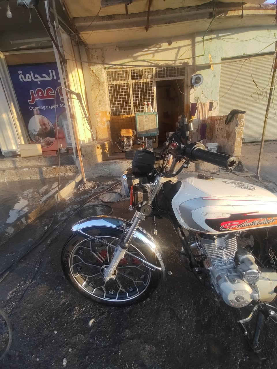 للبيع معمر اغراض كلها اصليه ماناقصو بس  الدشبول عاطل الكيج كامل مناقصه شي نضافه كدام العين 380 الف وبي مجال ابو ال300 لا تدخل خاص ولاتعبني واتعبك رقمي واتساب *********** مكاني ايسر
