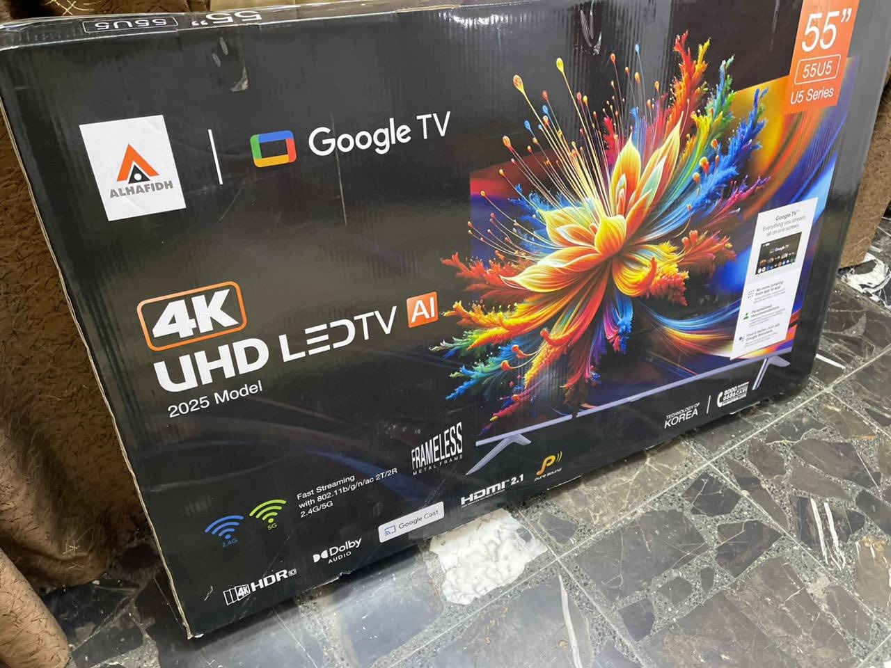 شاشه بلازمه الحافظ مستخدم شي بسيط ١٠ ايام فقط مع كرت الضمان 
السعر ٤٢٥
حجم ٥٥ 
***********
