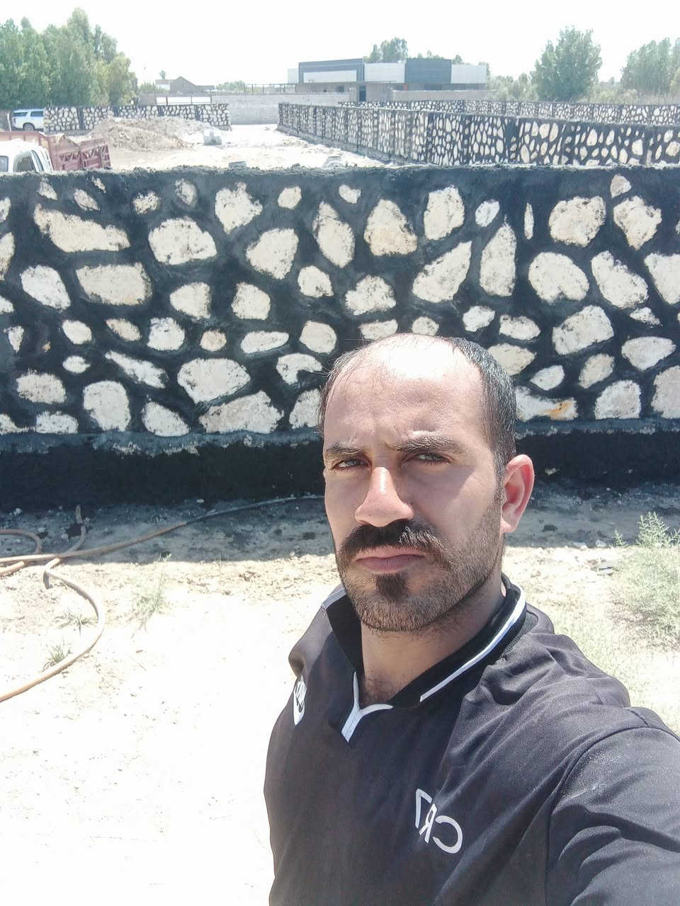 أبو حيدر البناء الحجركرسته وعمل شغل درجةاوله ***********
