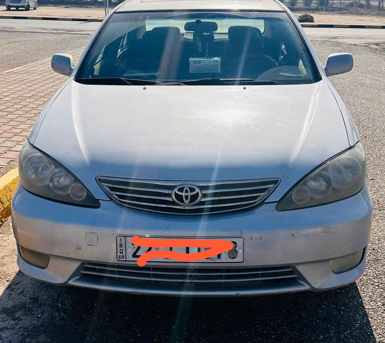 للبيع كامري خليجي موديل 2006رقم اربيل وبسمي فول اوتماتيك مكينه سلندر  4،،، ***********
