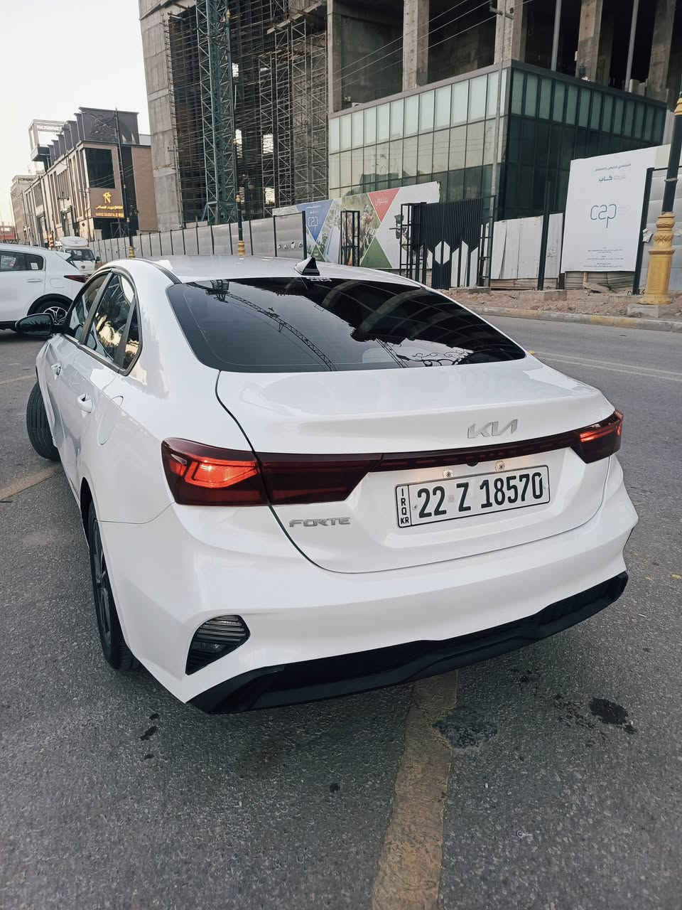 كيا فورتي موديل 2023
وارد امريكي حادث ٦ قطع رقم اربيل الدولي تريد وكالة تحويل موجود ماشيه 90 محرك 2000 دوش
مواصفات
رادار امامي 
تحديد مسار / نضام قيادة ذاتيه
توقف ذاتي عند الاقتراب 
كامرة خلفيه 
شاشه تدعم كار بلي اندرويد اوتو 
تحكمات ستيرن ٣ انضمه قيادة 
مثبت سرعه ويل كروم حساس اطارات 
شاشه ضبط واعطال بالدشبول
اربعه دسك مانع انزلاق السيارة نضيفه وماصارلها شهر من داخله للعراق 
السعر 130 مجال بسيط 
مكاني كربلاء قرب مدينه سيد الاوصياء 
***********
