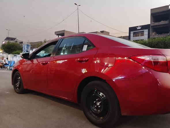 سياره كورلا  للبيع سياره جاهزه من كلشي مديل 2019 رقم انكليزي بغداد باسمي تحول ثاني يوم سياره صدرهه تعبان  كهربائيات مكينه كير كله جاهزه بيه أربع قطع صبغ وارد أمريكي ضربتهه قبق صندوق ابيع على الموجود  السونار موجود  الشعب نهايه الصحه سعر 115وبيه مجال رقم*********** محمد طياره *********** حمزه حباري واليشوفه غالي يعبر للمنشور
