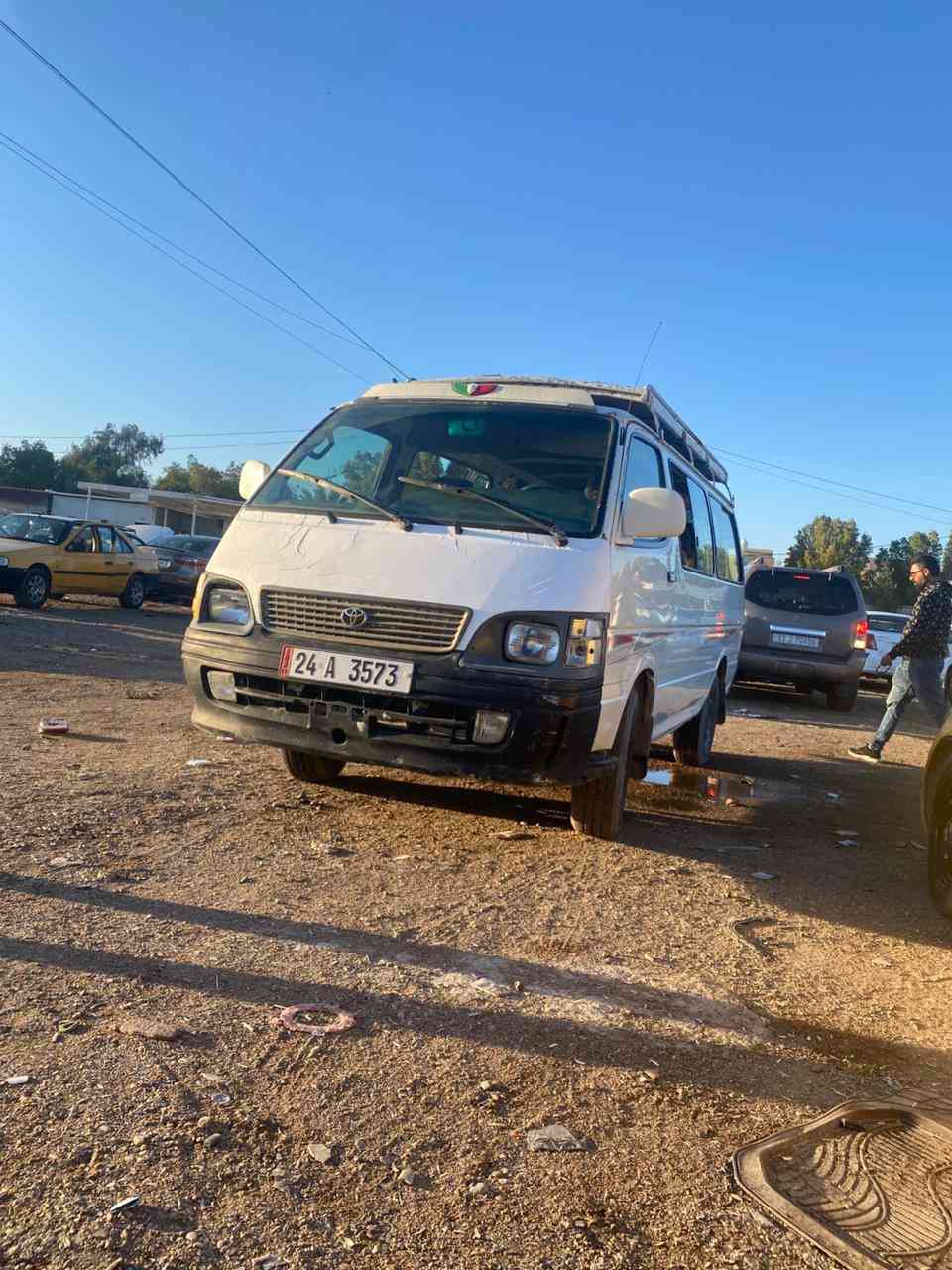 للبيع سيارة تويوتا باص
• الموديل: 2006
• عدد الركاب: 14 راكب
• الحالة: جيدة
• السعر: 85 (قابل للتفاوض البسيط)
• رقم الموبايل:***********
