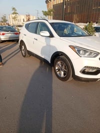 سياره سنتافيه وارد امريكي موديل 2017 رقم عماره مشروع وطني تحويل ثاني ي...