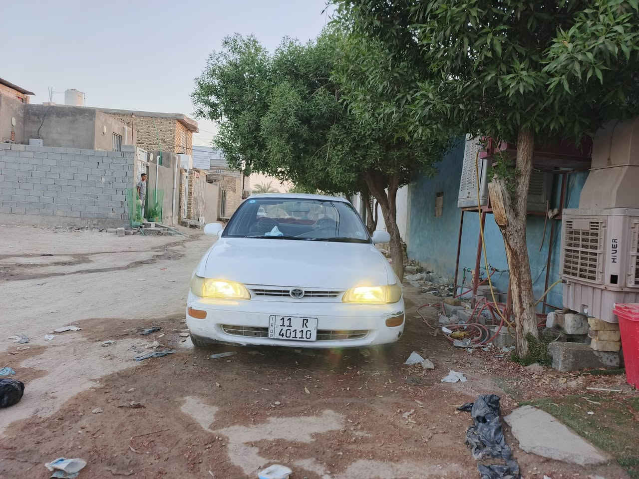 يالله
سياره كورلا موديل ٩٤ رقم بغداد انكليزي
سنويه نافذه ل٣١ بسمي مكفوله من كافه الاصوليات 
تبريد شغال حداديه ٨٠٪ محرك لا تنقيص ولا تبخير مصبوغه السياره محوره السعر ٤٣ وبيه مجال حك الجيه 
مكان السياره النجف الاشرف شارع المطار كبال الرادار


**إذا كنت صاحب هذا الإعلان وتريد حذفه لأي سبب، رجاءا أرسل رسالة إلى الدعم الفني**