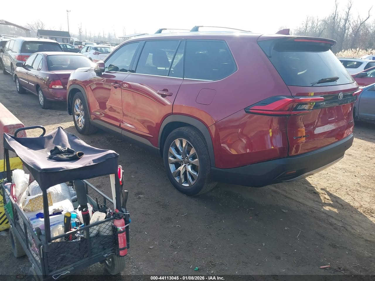 🚨 تنويه مهم
هذه السيارة معروضة في المزاد الأمريكي 🇺🇸
والمزايدة والشراء تتم عن طريق مكتب الباخرة للمزادات 🇮🇶

───────────────
🚗 (هايبرد) نوع السيارة:2025 TOYOTA GRAND HIGHLANDER HYBRID LIMITED
📅 تاريخ المزاد:الخميس 15-01-2026
💰 السعر: يتحدد داخل المزاد
📊 الممشى:9127 ميل فعلي
🛠️ المحرك: 4 سلندر / 2.5 لتر
───────────────

🔥 مجاناً مجاناً مجاناً
📄 تقرير كارفاكس مجاني بدون أي مقابل
───────────────

🚗 سحب السيارة خلال 24 ساعة من وقت التسديد
💸 حسابات مخفّضة وعمولات أقل من السوق
───────────────

🚢 الشحن متوفر من:
🇺🇸 🇨🇦 جميع الولايات الأمريكية والكندية
➡️ شحن مباشر إلى العراق
➡️ العقبة – جبل علي – ميرسين
───────────────

🛃 تخليص كمركي كامل من ميناء أم قصر
🏔️ تخليص كمركي إلى إقليم كردستان
🇯🇴 شحن مباشر إلى عمّان (العقبة)
🇹🇷 شحن إلى ميناء ميرسين – تركيا
───────────────

🏢 فروع الشركة:
📍 الفرع الأول: بغداد – السيدية – الإعلام
📍 الفرع الثاني: الإمارات العربية المتحدة – الشارقة – الصناعية 4
───────────────

👥 مجموعة البيع والشراء:
https://www.facebook.com/share/g/17pXXBgeeU/?mibextid=wwXIfr

───────────────

🎵 TikTok:
https://www.tiktok.com/@al_bakhera?t=8qGOLioZlVE&_r=1

───────────────

📞 للاستفسار والتواصل:
+9647739115599
