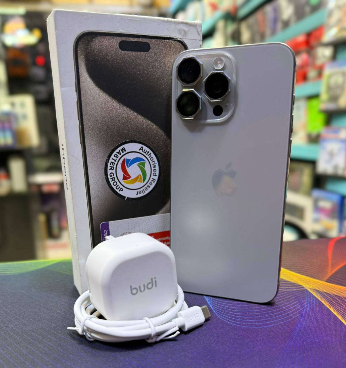 iPhone 15 pro Max ↖️↖️↖️
توفر الايفون 15 برو ماكس اللون التيتانيوم المميز 👍 الذاكره 256 البطاريه 🔋🔋92   كارتونته والكيبل الأصلي موجود الجهاز شركة ماستر AAA + شاحن أصلي ودرع ولاصق  علق بكلمة سعر راح يوصلك السعر 💥💥💥
ا👈👈 للطلب والاستفسار مراسلة الصفحة 👉👉
🌞🌞الشمس للألكترونيات الشمس للألكترونيات والألعاب  والألعاب 🌞🌞

🌞🌞🌞 تابع الصفحة لمعرفة أخر العروض 🌞🌞

📲  واتساب : - *********** 📞📞

💢 عنوان المركز/ بابل الحمزه الغربي /قرب فلكة الساعه 💢
✔️ ✔️✔️ مجاور شاورما ابو العبد  ✔️✔️✔️👇👇 تابع الصفحة لمعرفة أخر العروض والتحديثات 👇👇
