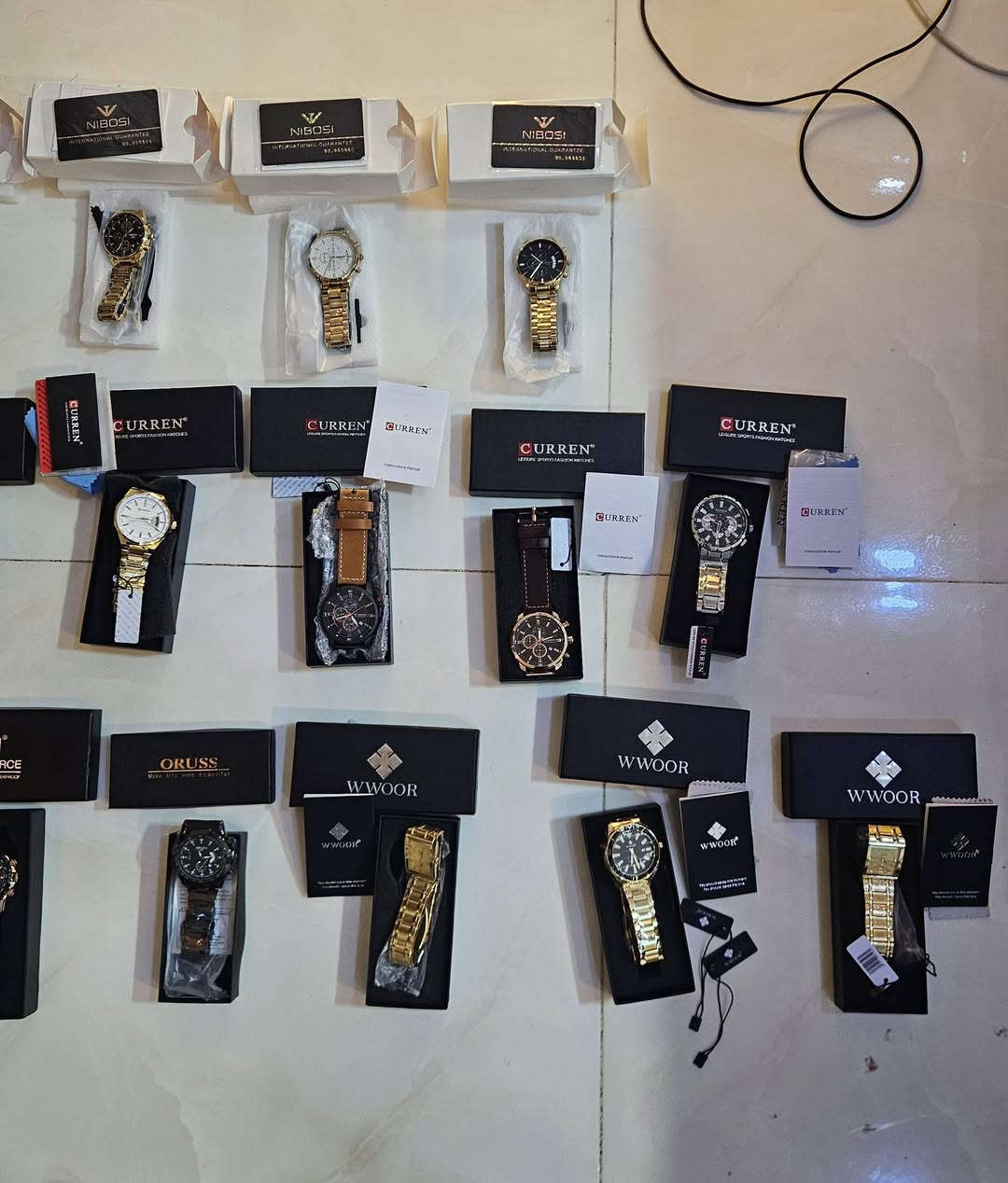 شلعة ساعات ماركات قطع ثكيلة وسناتر مختمات و مرتبات منين ما تحسبهن بيهن خير وبركة العدد 27 قطعه السعر 350 قفل
.
.
الاعتماد كارت اسيا او تحويل سوبر كي 
#تابع_منشورات_الصفحه


**إذا كنت صاحب هذا الإعلان وتريد حذفه لأي سبب، رجاءا أرسل رسالة إلى الدعم الفني**