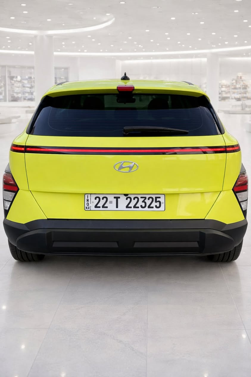 ✅ للبيع هيونداي كونا 2024
– لون تفاحي مميز – حالة ممتازة

للبيع هيونداي كونا موديل 2024
سيارة نظيفة جداً واستعمال شخصي وبحالة ممتازة.

🔹 اللون: أخضر ليموني مميز ونادر
🔹 الموديل: 2024
🔹 الممشى: 32,000 كم
🔹 الحالة: ممتازة جداً
🔹 الاستخدام: شخصي
🔹 حادث : خفيف في البابين وتم التصليح بشكل جيد 
🔹 ملاحظه : كلير من امريكا ( نص قبق الصندوق ) 
🔹 السيارة بحالة ميكانيكية ممتازة
🔹 جاهزة للفحص بأي مكان
🔹 مريحة واقتصادية بالوقود

💰 السعر: 169 ورقة
✅ قابل للتفاوض للجادين فقط.

📱 واتساب: *********** 
📩 التواصل  واتساب أو أتصال.
