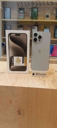 آيفون ١٥ برو ماكس • ٢٥٦ • بطارية ٨٩%