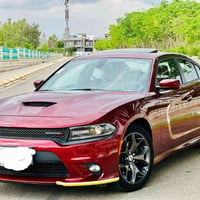 جارجر 2019 GT فول  خليجي وكالة هارلم  لون ماروني المميز   مكينة 6 سلند...