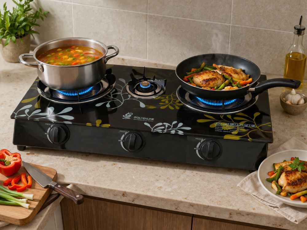 طباخ  غاز Golden Line طباخ غاز بتصميم أنيق من الزجاج المقوّى، مزوّد بثلاث شعلات قوية لتوزيع مثالي للحرارة، يوفّر أداء عالي وكفاءة في الطهي مع تحكّم سهل وآمن. مثالي للاستخدام اليومي في المطبخ العصري ،لون اسود 
للحجز والاستفسار مراسلة الصفحه تتوفر خدمة توصيل لجميع المحافظات سامراء, صلاح الدين


**إذا كنت صاحب هذا الإعلان وتريد حذفه لأي سبب، رجاءا أرسل رسالة إلى الدعم الفني**