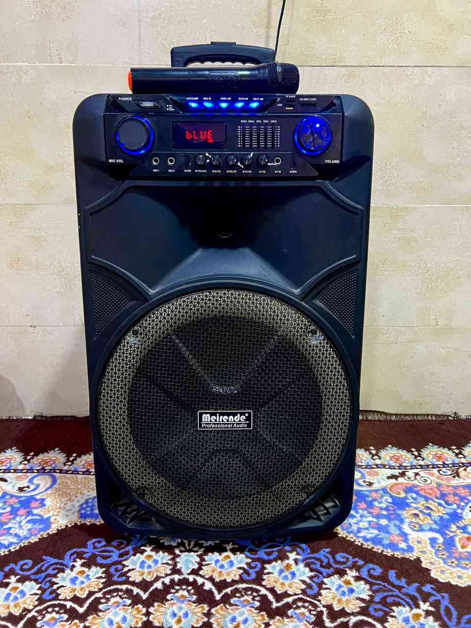 Dj
ميرندا حجم كبير 
مستعمل نظيف 
بشرط مامفتوح برغي
راديو 
بلوتوث 
ميموري 
USB
+ مايك
سعر 100 كركوك, العراق


**إذا كنت صاحب هذا الإعلان وتريد حذفه لأي سبب، رجاءا أرسل رسالة إلى الدعم الفني**