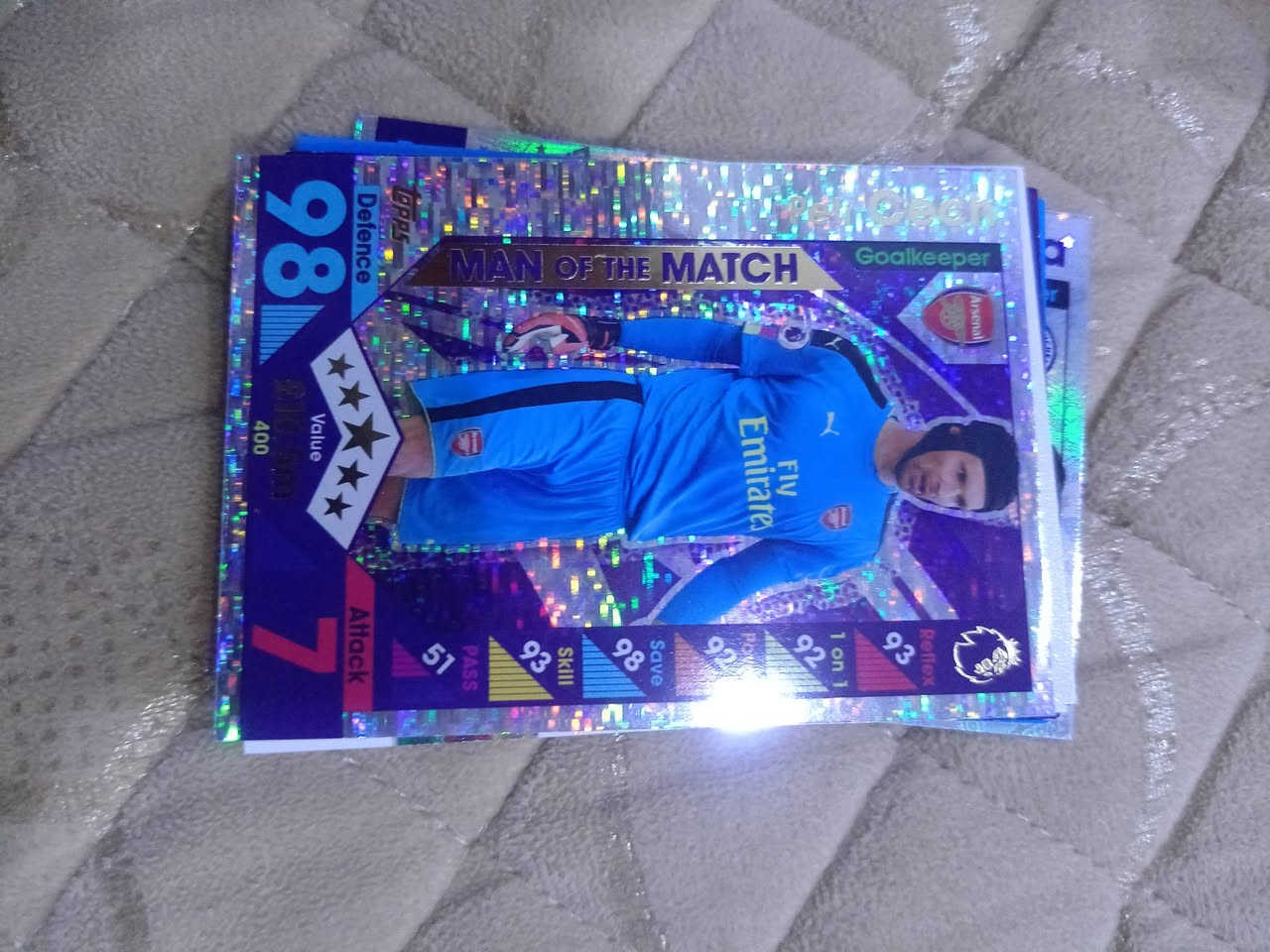 متوفر بطاقات كره القدم ١٠٠٠ بطاقه بوكيمون ٢٠٠ بطاقه وان بيس ١٠٠ بطاقه


**إذا كنت صاحب هذا الإعلان وتريد حذفه لأي سبب، رجاءا أرسل رسالة إلى الدعم الفني**